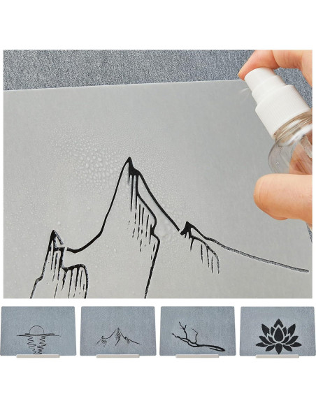 Juego de 13 Piezas Tabla Zen de Meditación Maitys 28x19 cm