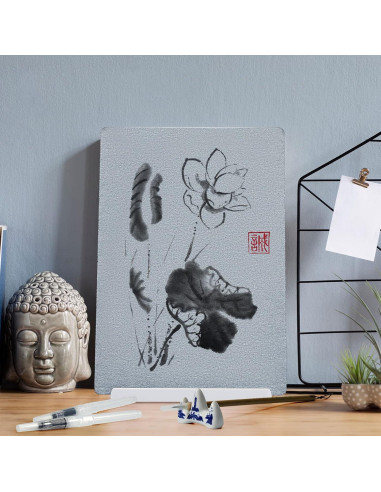 Juego de 13 Piezas Tabla Zen de Meditación Maitys 28x19 cm