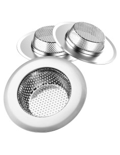 Filtro de Desagüe Helect Acero Inoxidable Paquete de 3