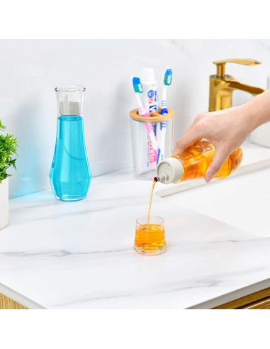 Dispensador de Enjuague Bucal VITVITI Vidrio 260 ml