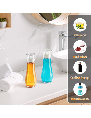 Dispensador de Enjuague Bucal VITVITI Vidrio 260 ml