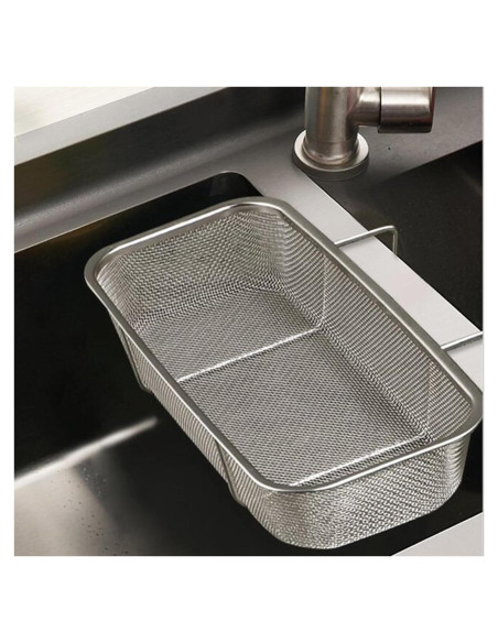 Canasta de desagüe Jihocrex acero inoxidable 26,9x11,9 cm