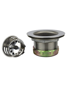 Filtro de Fregadero de Bar Keeney 878PC Acero Inoxidable 5.08-6.35 cm