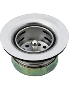 Filtro de desagüe Moen 22174 para fregadero 5,08 cm Acero Inoxidable 2