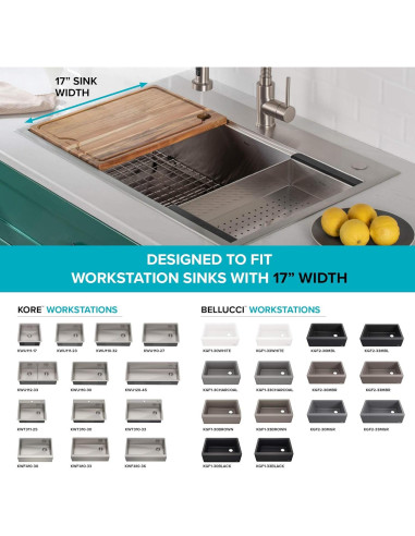 Colador de Acero Inoxidable KRAUS CS-6 para Fregadero