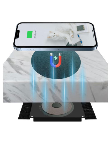 Cargador Inalámbrico Invisible Magnético 15W para Magsafe