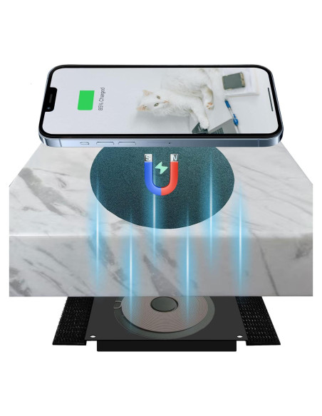 Cargador Inalámbrico Invisible Magnético 15W para Magsafe