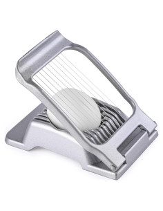 Cortador de Huevos Yuzxaun de Acero Inoxidable 8.89 cm