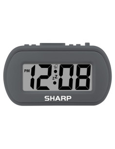 Reloj Despertador Digital SHARP SPC483 - Negro Carbón