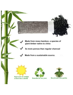 Bolsas Desodorantes de Carbón Activado Marsheepy 6x60g 2