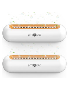 Desodorante de Zapatos MYTHERO Recargable Ozono 2-Pack