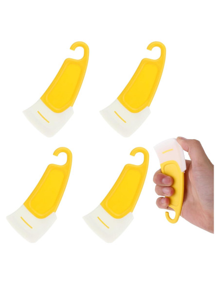 4 Piezas Espátula de Silicona JJUNW para Cocina 13x5cm