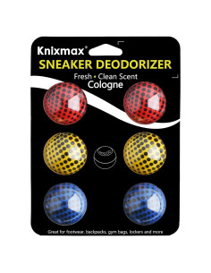 Bolas Desodorantes Knixmax para Zapatillas 6 Paquetes