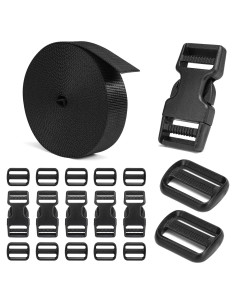 Juego de Hebillas y Correas 2,54 cm BEYOURD 6 Piezas