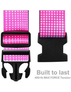 Correas de Equipaje XiOiOiX Ajustables 203 cm Nylon Punto Gradiente 2