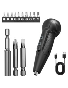 Destornillador Eléctrico Inalámbrico XLX 900mAh con Luz LED