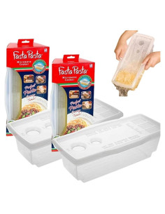 Cocedor de Pasta Fasta Pasta 2PK Microondas 4 Porciones