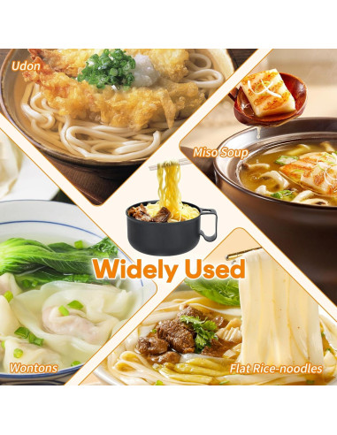 Tazón de Ramen Grande Ronanemon 1,13 L Microondas