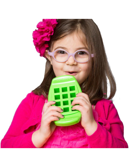 Cortador de Comida para Niños FunBites Verde 15x9 cm Cortador de Comida para Niños FunBites Verde 15x9 cm