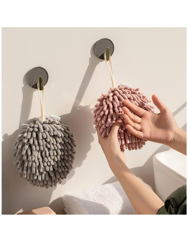 Toallas de Mano Chenille TUICARE 4 Pcs Secado Rápido
