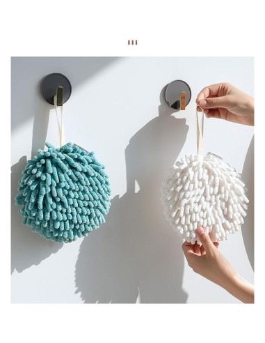 Toallas de Mano Chenille TUICARE 4 Pcs Secado Rápido