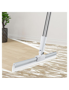 Escoba de goma JOYBOS 62 cm ajustable para limpieza