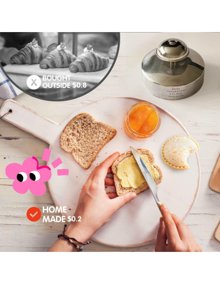 Cortador y Sellador de Sándwiches Doiaz Acero Inoxidable 9 cm