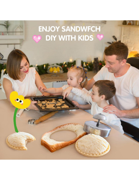 Cortador y Sellador de Sándwiches Doiaz Acero Inoxidable 9 cm