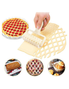 Cortador de Rodillo de Rejilla Aonagi para Pastelería