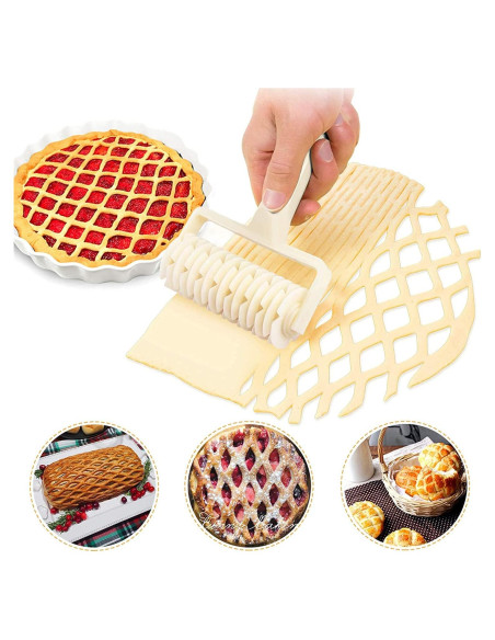 Cortador de Rodillo de Rejilla Aonagi para Pastelería