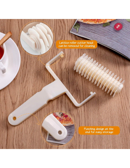 Cortador de Rodillo de Rejilla Aonagi para Pastelería