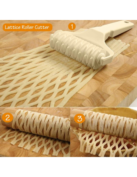 Cortador de Rodillo de Rejilla Aonagi para Pastelería