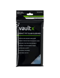 Fundas para Tarjetas Graduadas Vault X PSA - Paquete de 100