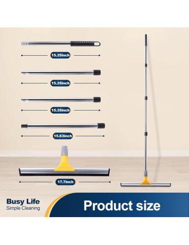 Limpiador de Suelos Yocada 44.96 cm con Mango Ajustable 156.67 cm