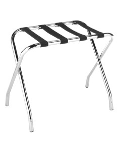 Soporte para Equipaje Plegable Whitmor Cromado 110 lbs