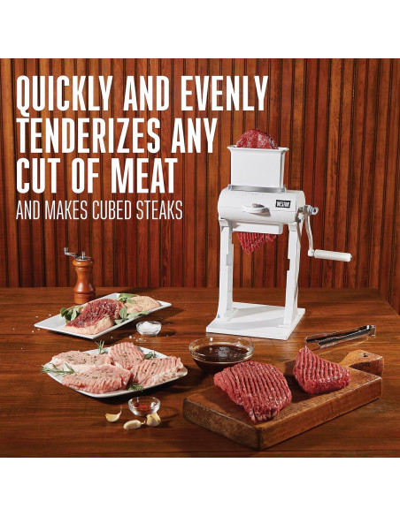 Aplanadora de Carne Manual Weston 07-3101-W-A 11.43 cm