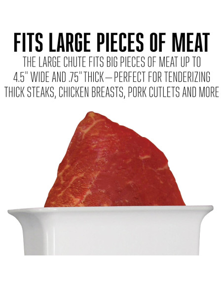 Aplanadora de Carne Manual Weston 07-3101-W-A 11.43 cm