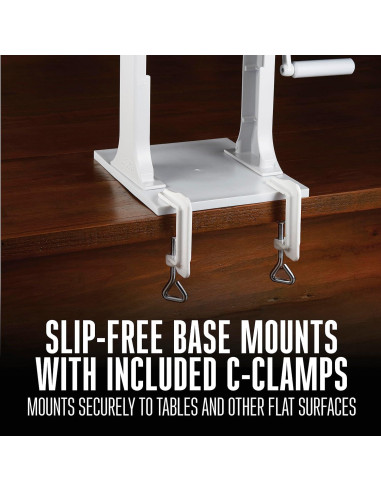 Aplanadora de Carne Manual Weston 07-3101-W-A 11.43 cm