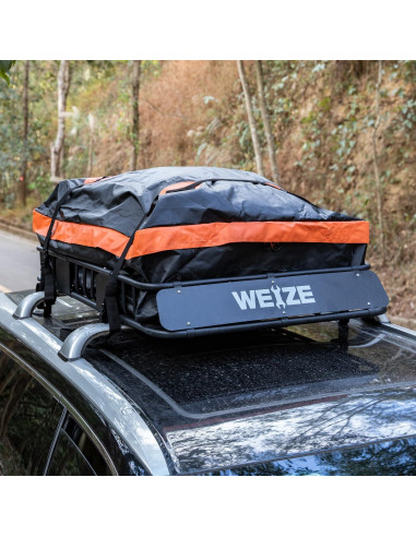Portaequipajes de Techo WEIZE 54" con Bolsa y Red