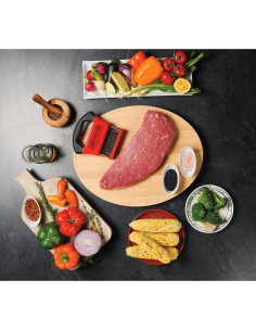 Herramienta Ablandadora de Carne Chef Master Acero Inoxidable 2