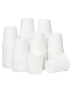 Vasos de Papel Desechables RACETOP 100 unidades 3 oz