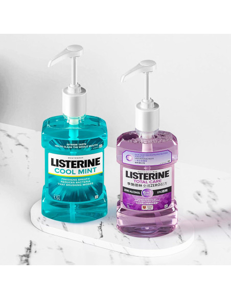 Dispensador de bomba Shopperals para Listerine 1L - BPA libre