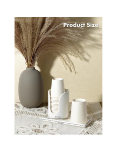 Dispensador de Vasos de Cerámica ABRUTY 3-4 oz Higiénico 2