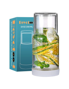 Juego de jarra y vaso Beyotool 532 ml con posavasos
