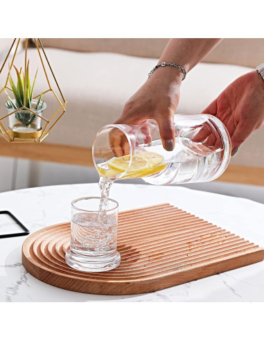 Jarra de Agua de Noche RILOST 1000ml Vidrio Transparente