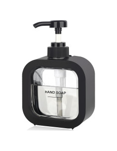 Dispensador de Jabón ONECOCOA Negro 300 ml Compacto