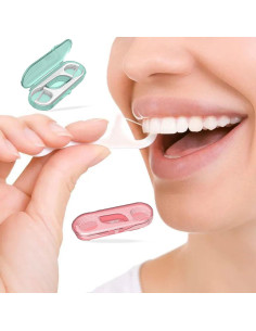 Dispensador de Hilo Dental Setaria Viridis 20 Palillos Viaje 2