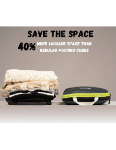 Set de Cubos de Compresión SuitedNomad 3 Piezas Gris 2