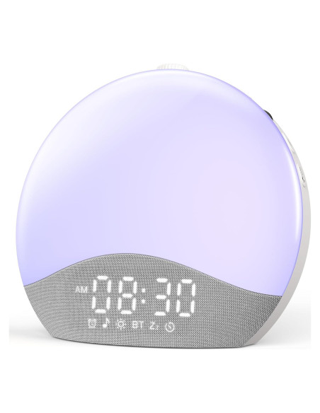 Despertador Ecozy con Luz del Amanecer y Sonidos Relajantes