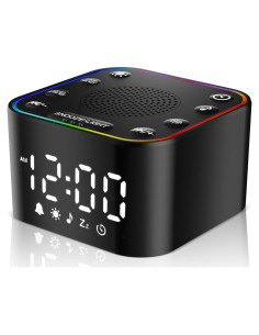 Máquina de Sonido Blanco Alampan SM-03 con Reloj y Luz RGB